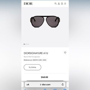 BRAND NEW Dior A1U Sunglasses